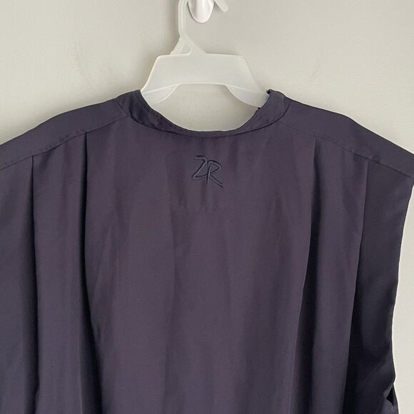 Zero Restriction Gore Tex Golf Vest Mens L Blue Windbreaker Interclub Invitation - Picture 12 of 14